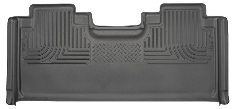 Ford F-150 Floor Mats - Rear - Husky Liners - WeatherBeater - Black - `15-`23